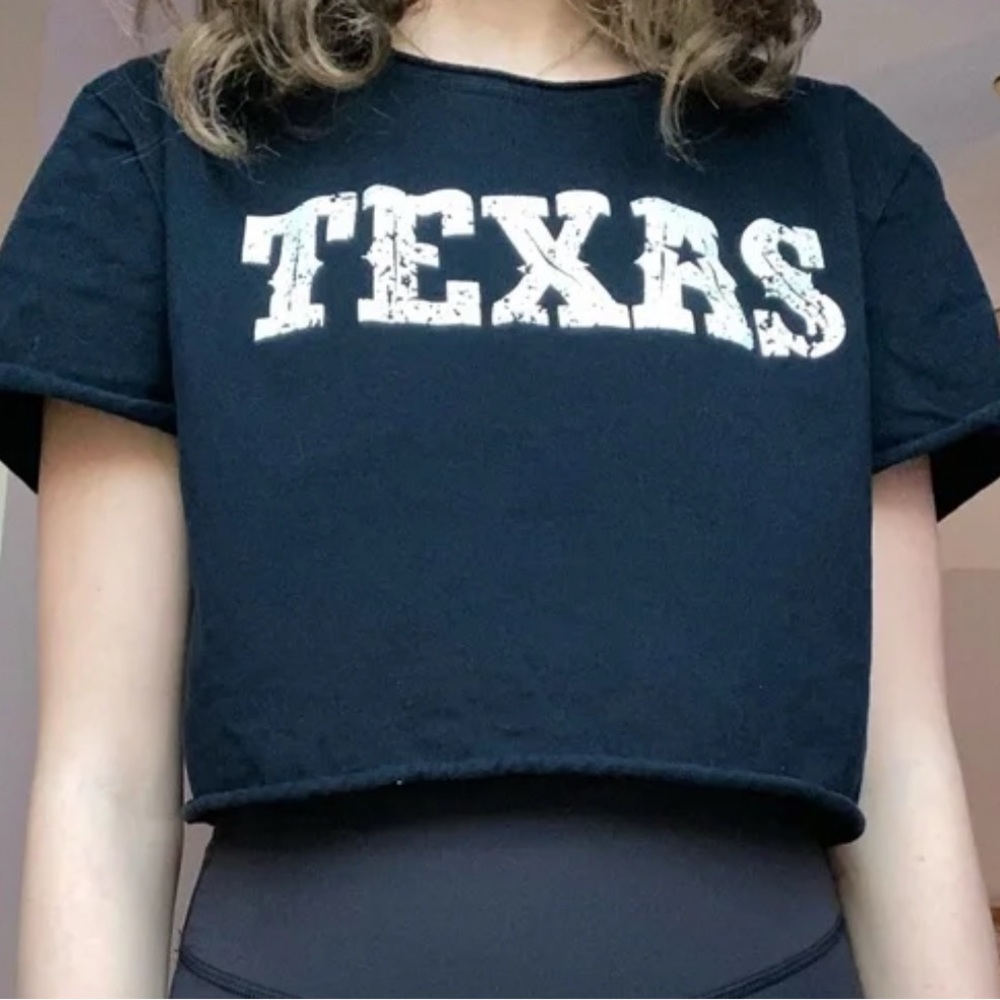 Altar’d State Cropped Texas Top
